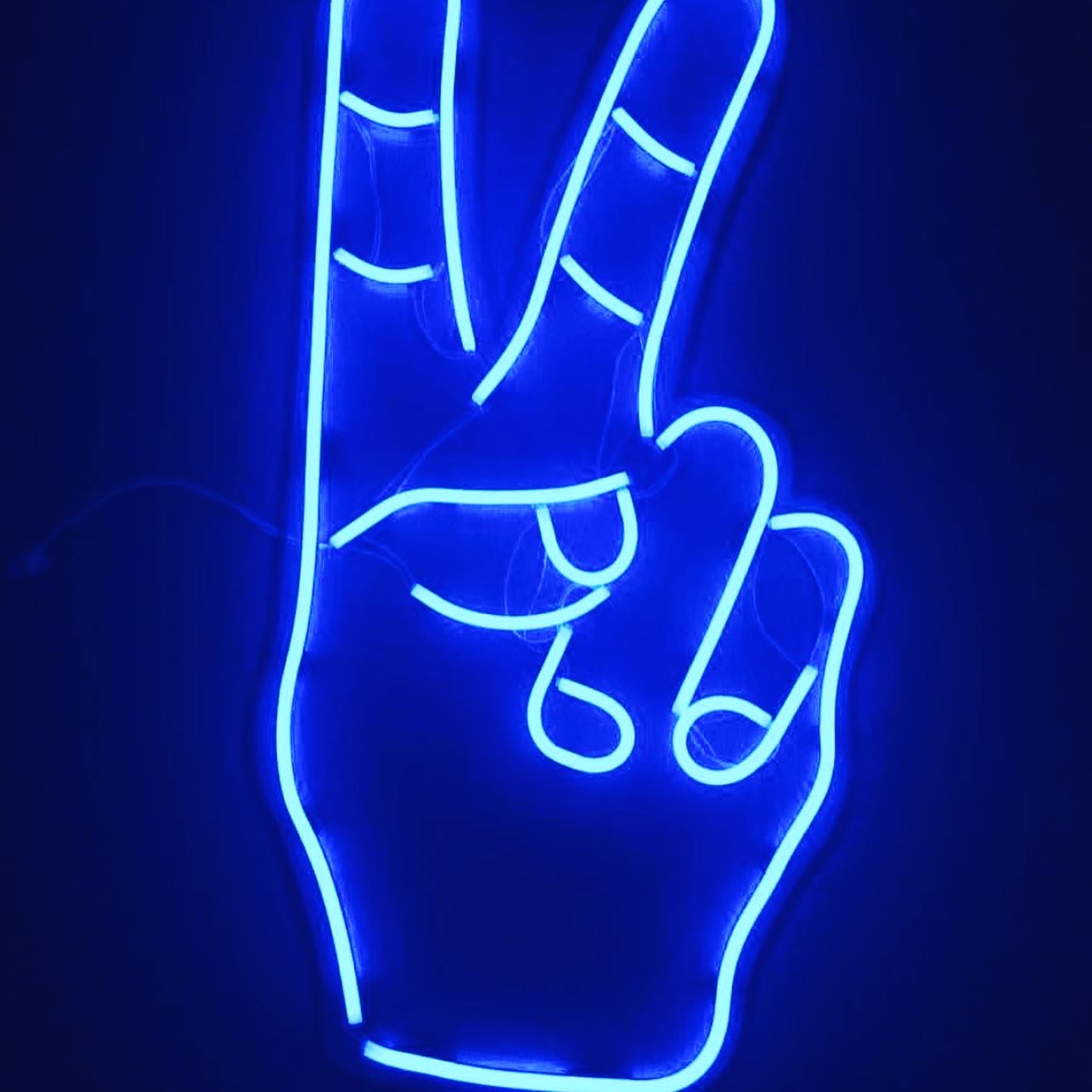 Peace Sign 160cm X 80cm Al My, Neon Peace Sign Lamp