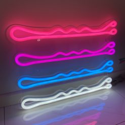 Bobby Pins Neon Sign