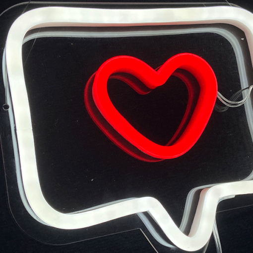 heart neon signs