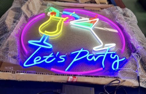 party neon signs